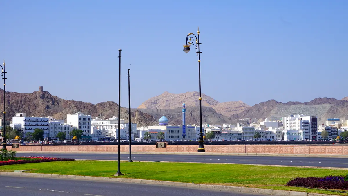 Der Stadtteil Mutrah von Muscat