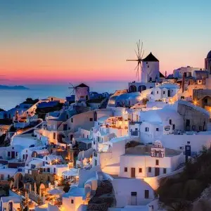 Sonnenuntergang in Oia