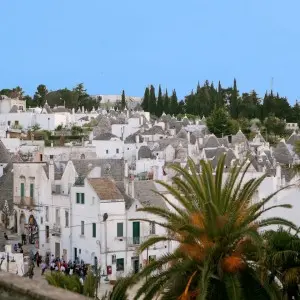 Viele Trulli Häuser gibt es in Alberobello zu finden