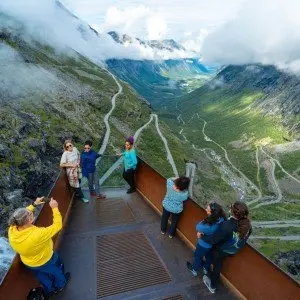 Landausflug in Åndalsnes
