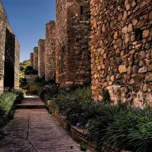 Die Alcazaba ist eine maurische Festungsanlage in Málaga