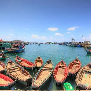 Besuchen Sie einen traditionellen Fischereihafen auf Phu Quoc