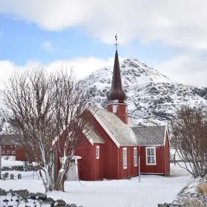 Landausflug in Gravdal (Leknes)