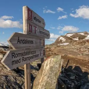 Landausflug in Åndalsnes