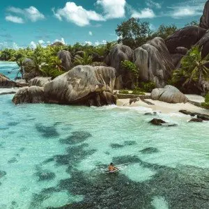 Landausflug auf La Digue (Seychellen)
