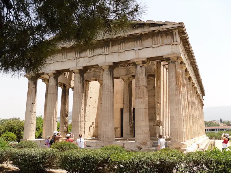 athen Die Akropolis in Athen