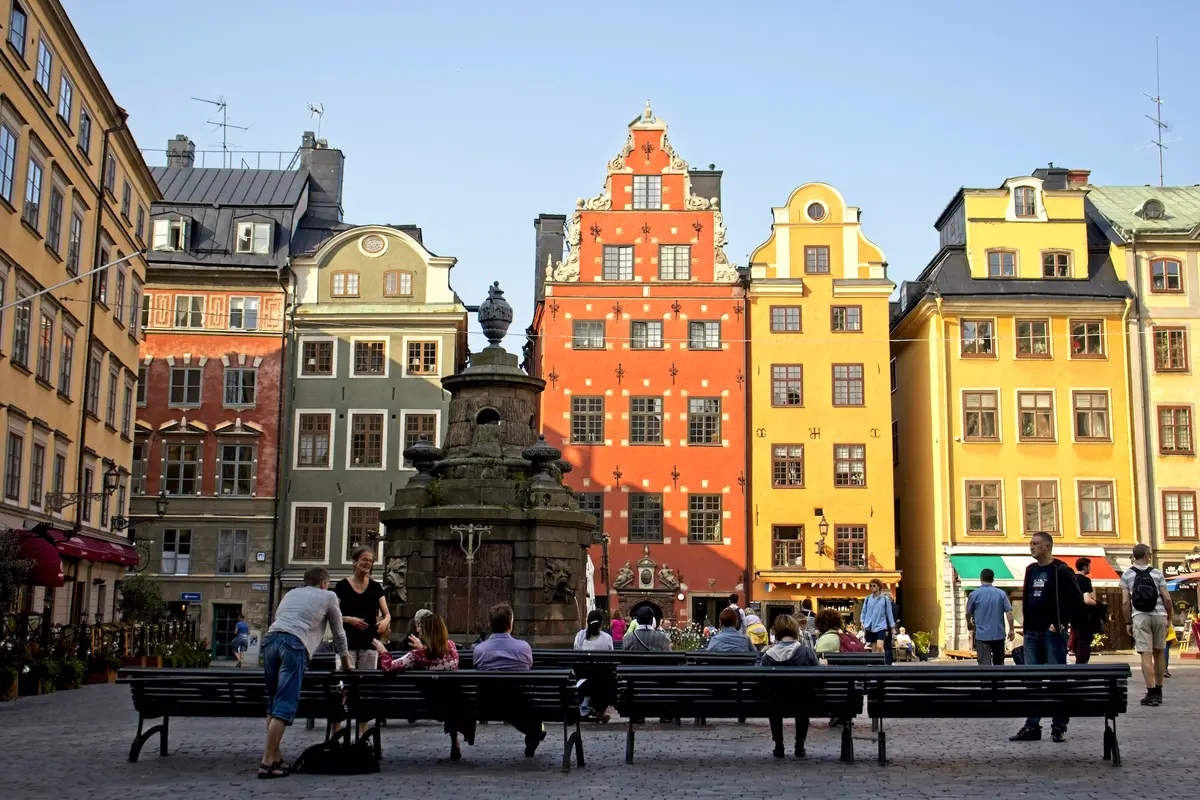 Die Altstadt von Stockholm im Bild von Catalina Johnson via Unsplash