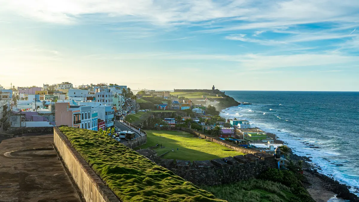 Die Küste von Puerto Rico