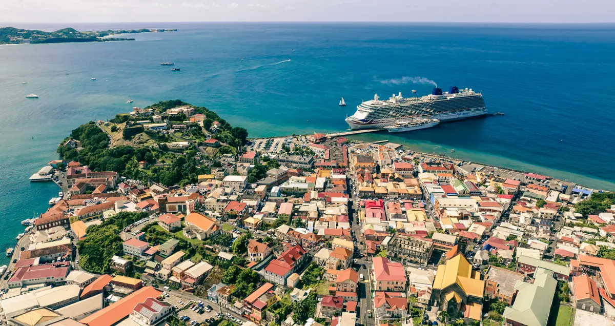 Der Liegeplatz auf Grenada